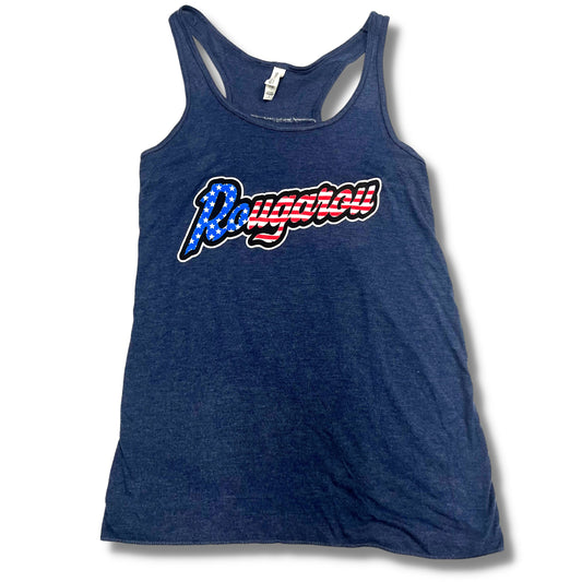THE TOO HOT FOR SLEEVES: USA Ladies Racerback Tank