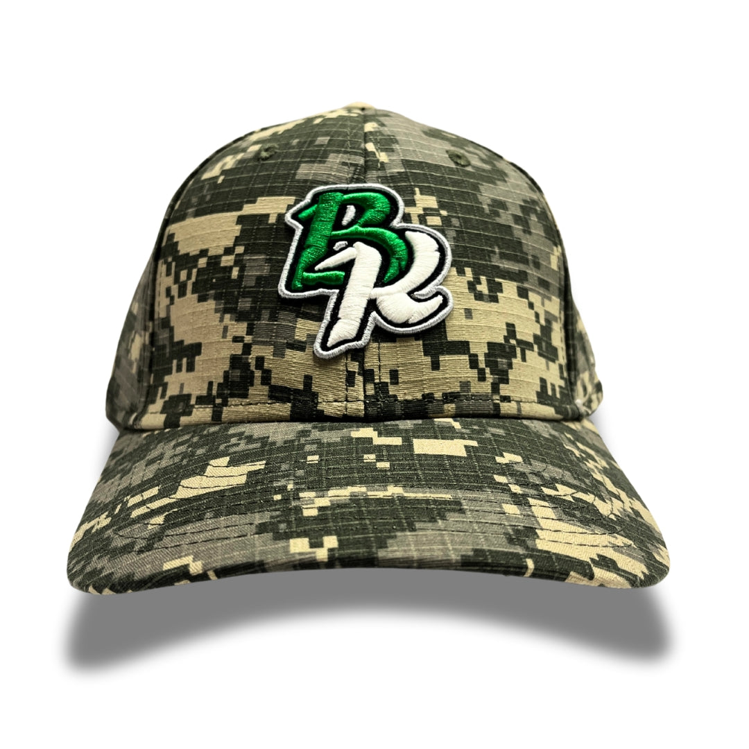 THE BR: Digi Camo Fitted Hat