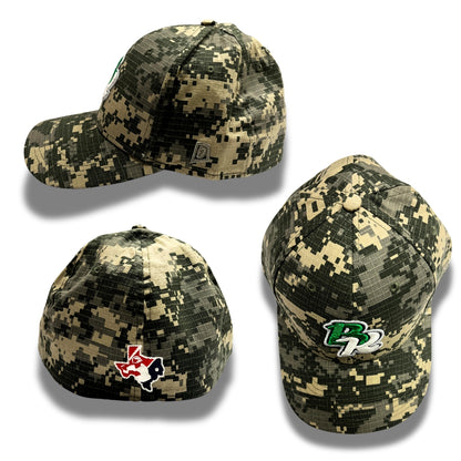 THE BR: Digi Camo Fitted Hat