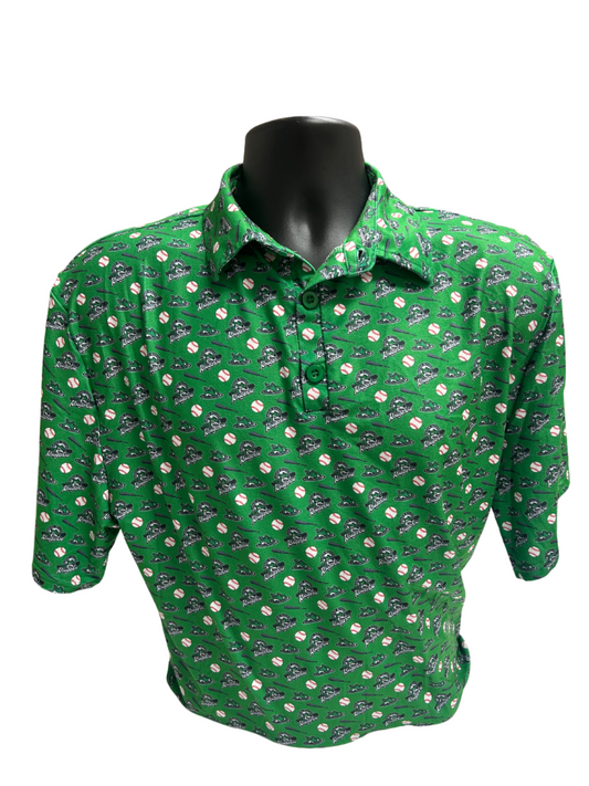 Rougarou Mini Logo Printed Polo