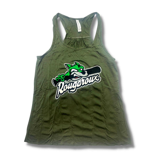 THE TOO HOT FOR SLEEVES:  RougarouX Ladies Racerback Tank