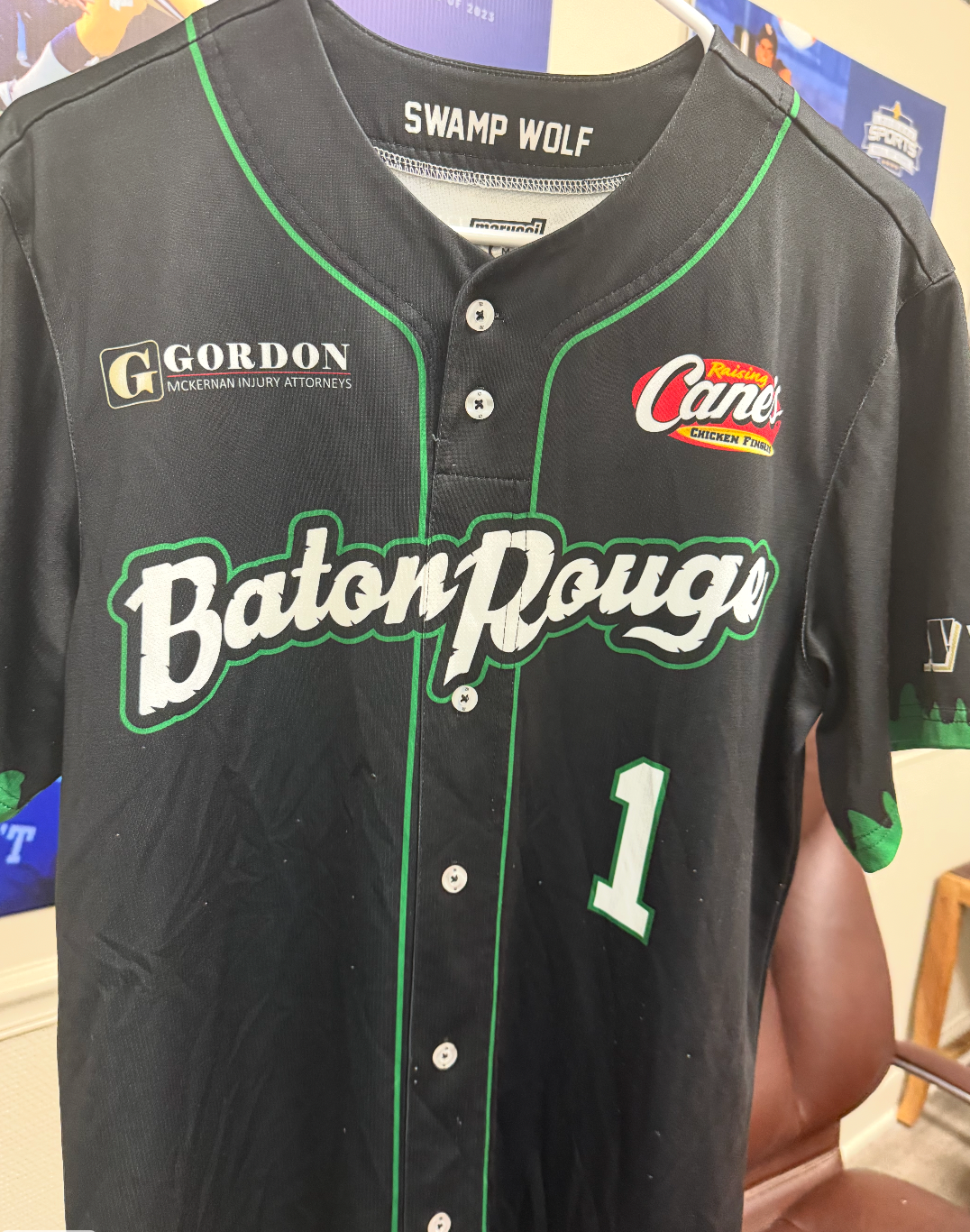 2026 Game Worn Jersey - Black